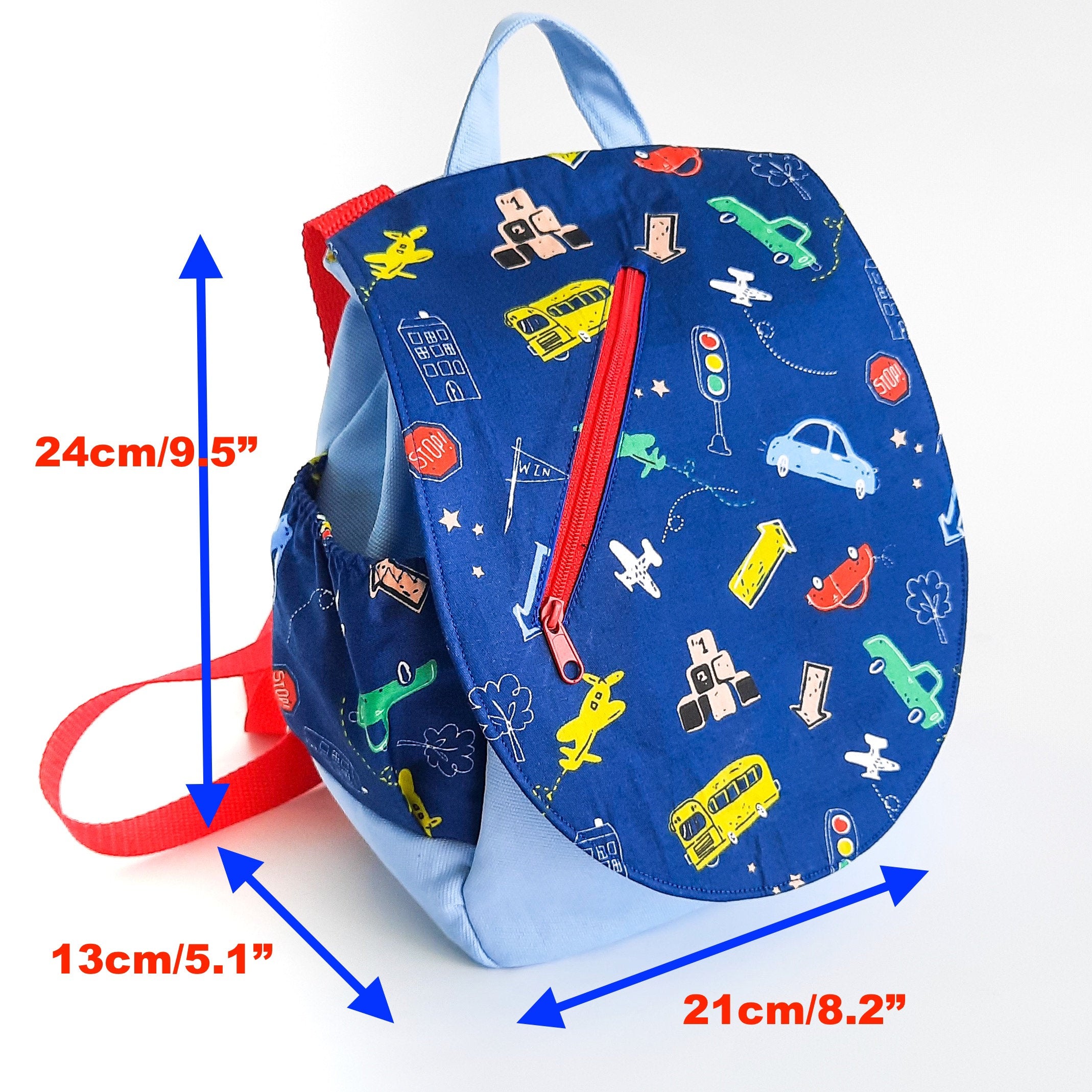 Backpack Sewing Pattern/ Children Back Bag 2 different sizes.