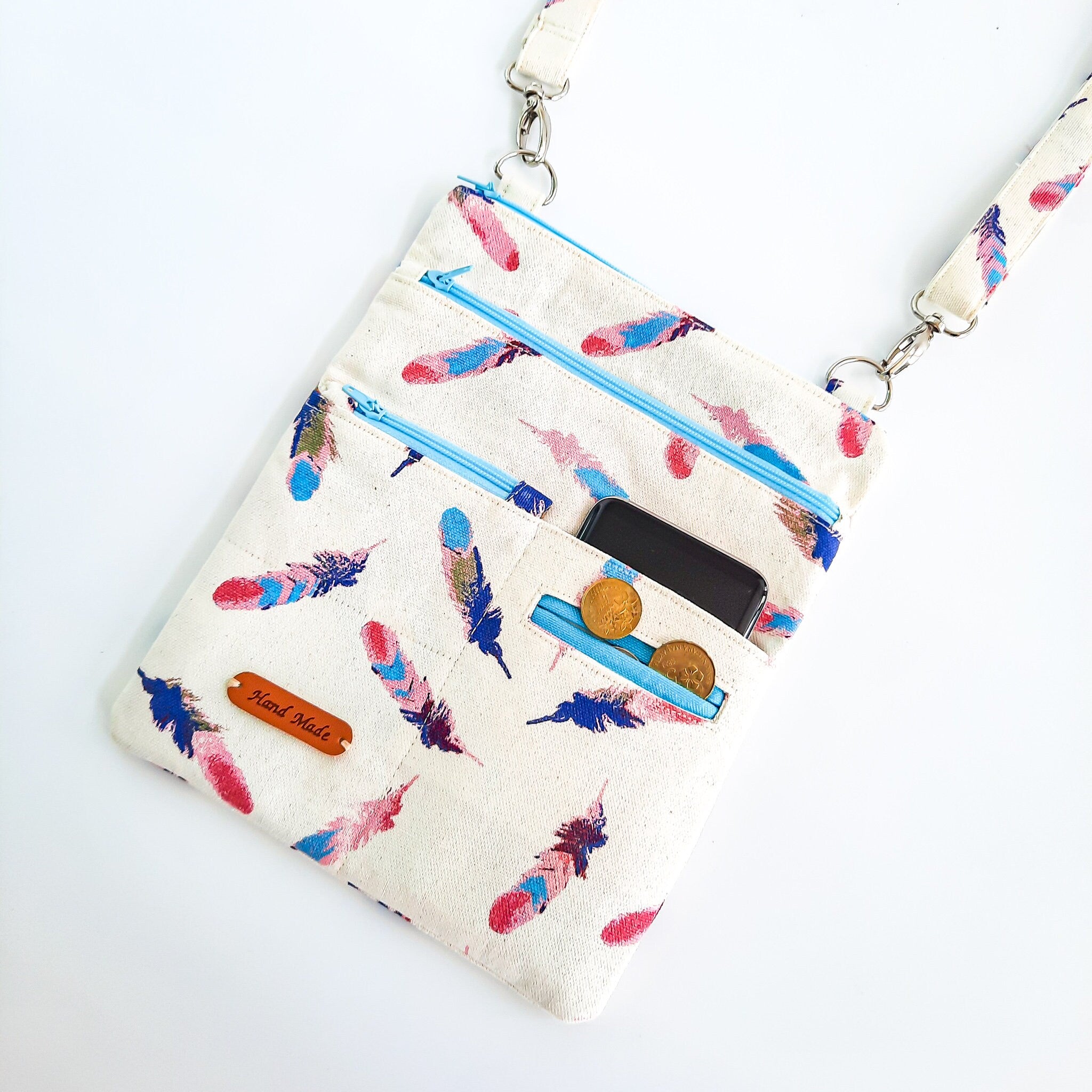 Crossbody Bag Pattern/ 2 different size