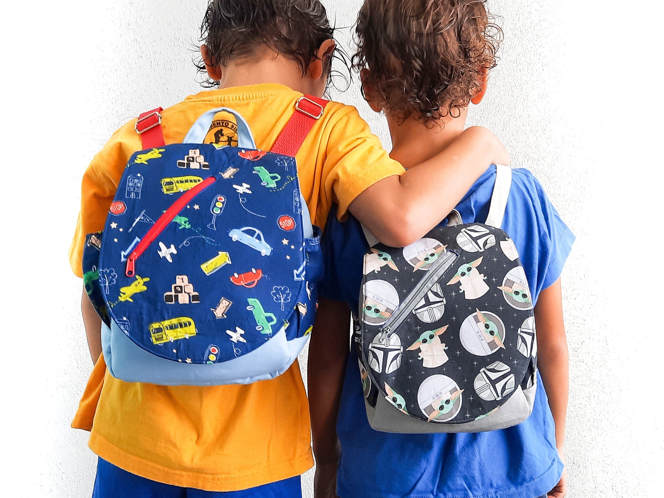Backpack Sewing Pattern/ Children Back Bag 2 different sizes.