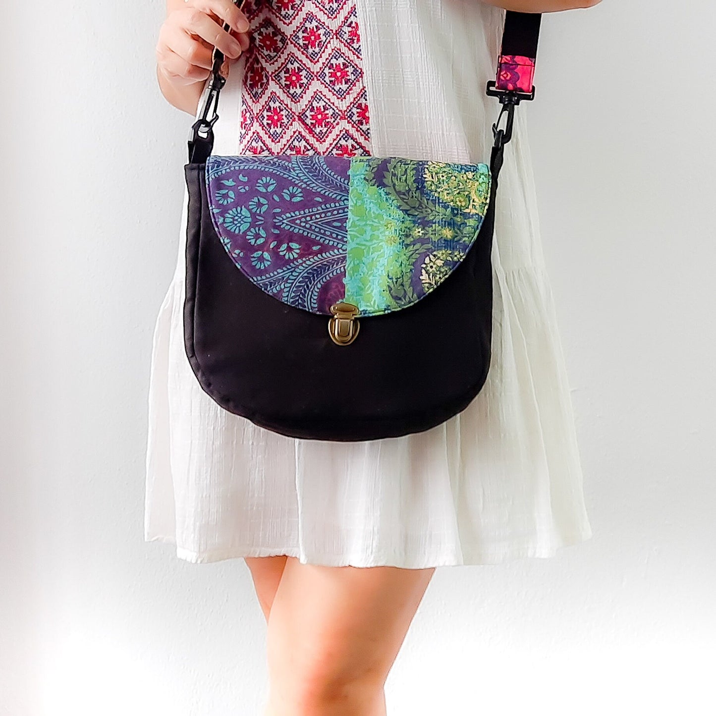 Saddle Bag- PDF sewing pattern