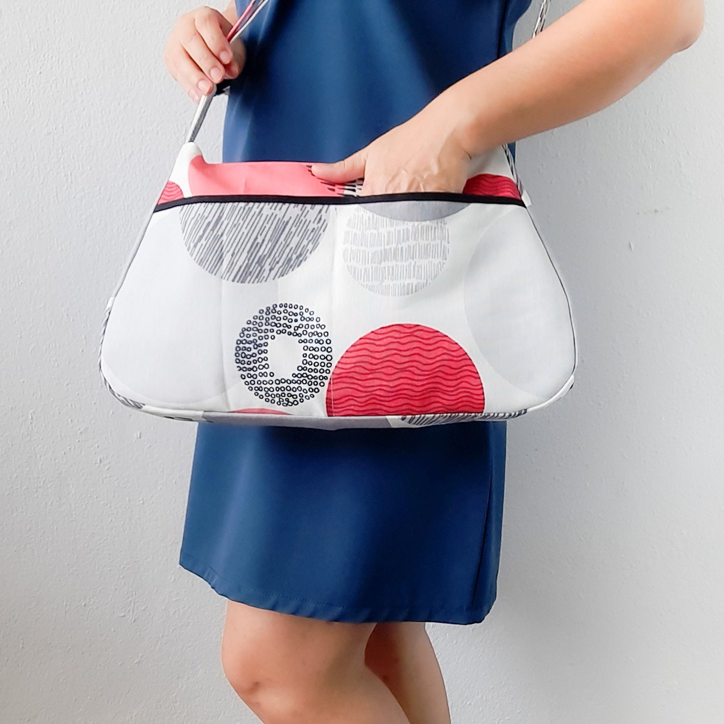 Shoulder Bag PDF Pattern/ 2 different sizes