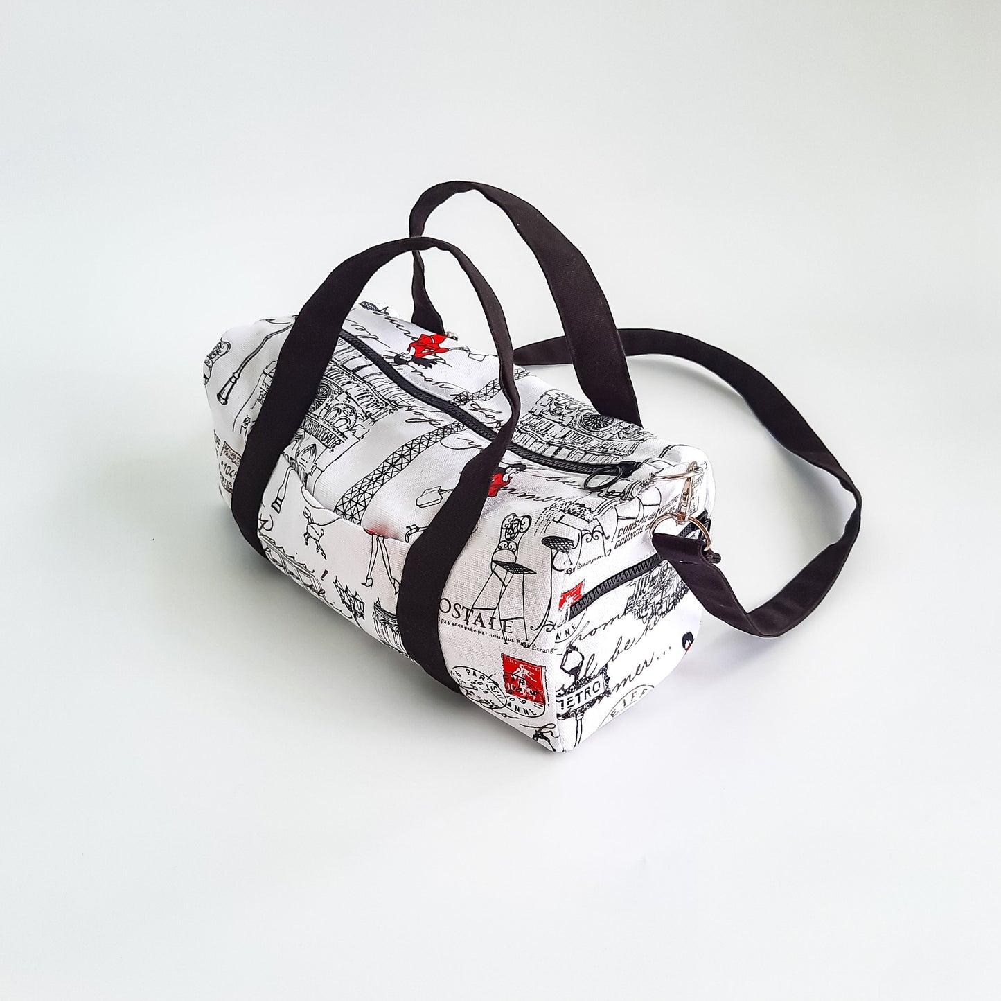 Duffel Bag Sewing Pattern/ 3 sizes with YouTube tutorial