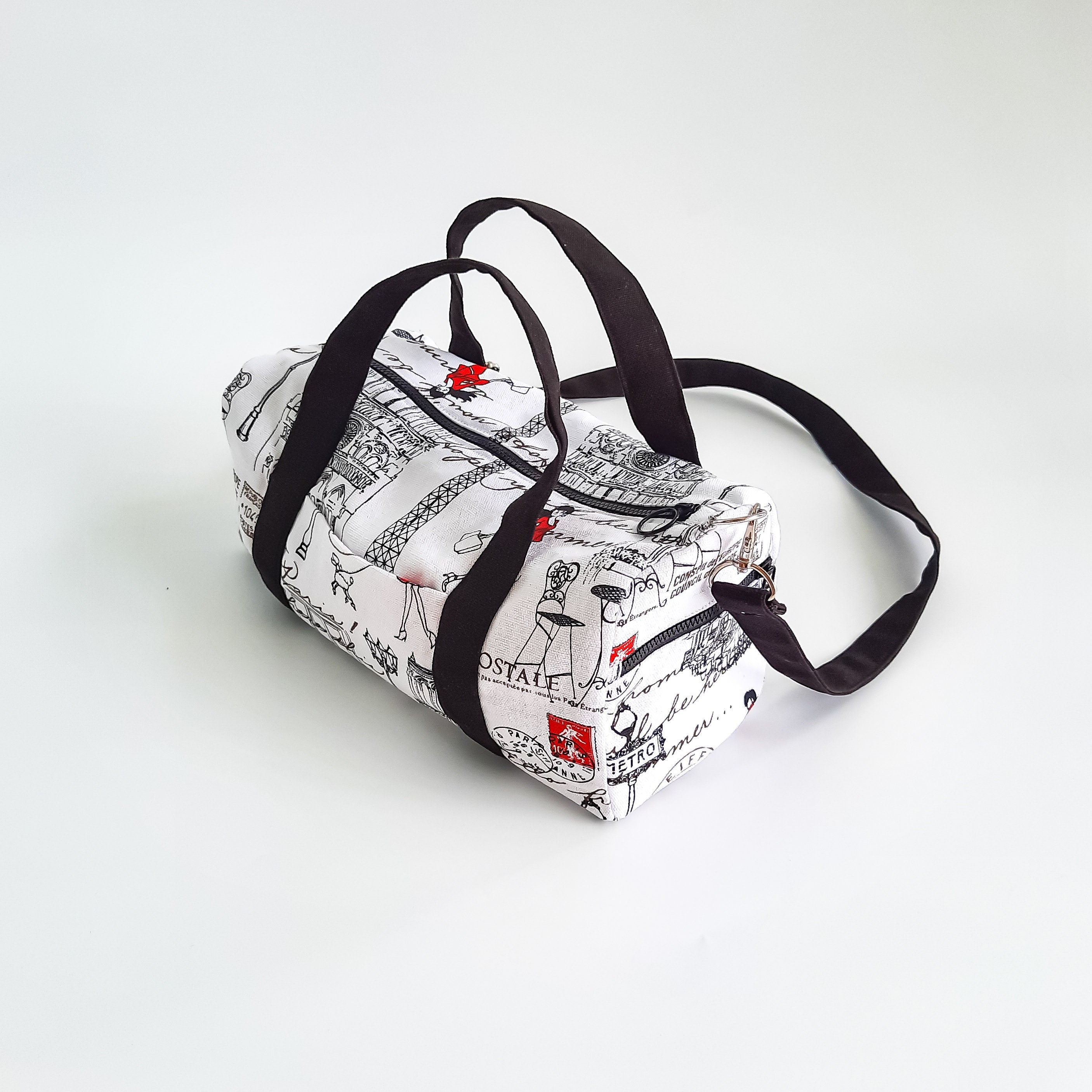 Duffel Bag Sewing Pattern/ 3 sizes with YouTube tutorial