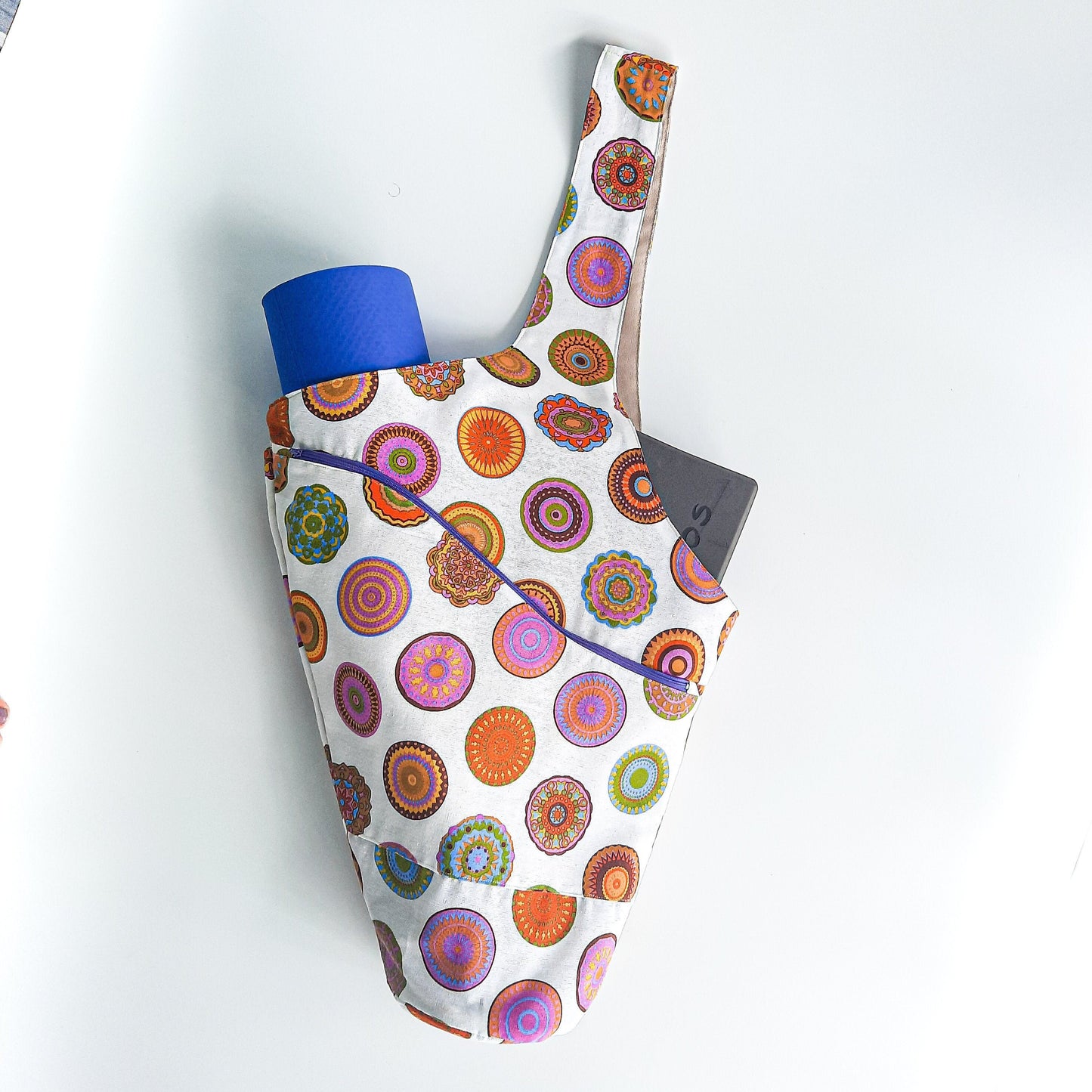 Cute Yoga Mat Bag/ 2 different design with video tutorial