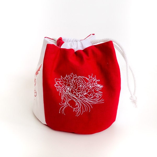 Japanese Drawstring Pouch Pattern/ Craft Pouch