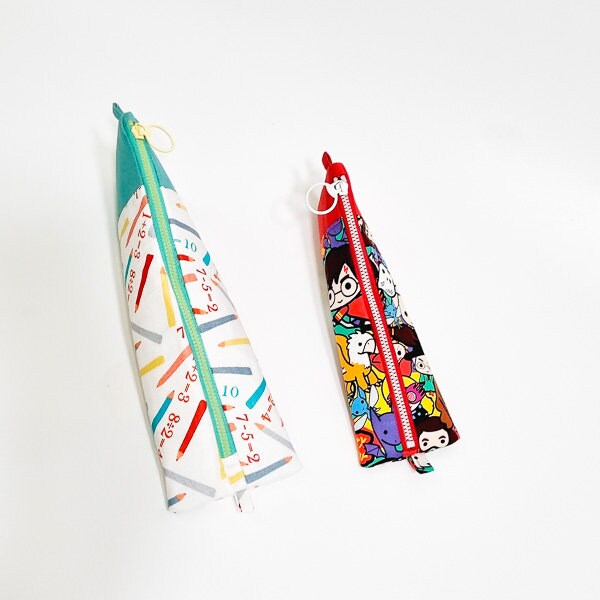 Triangle Pencil Case Pattern with 2 different size